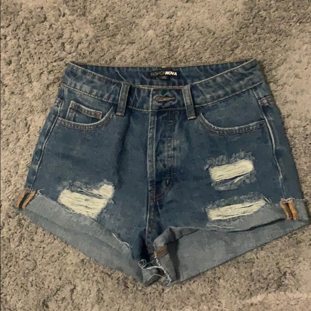 Fashion Nova Jean Shorts